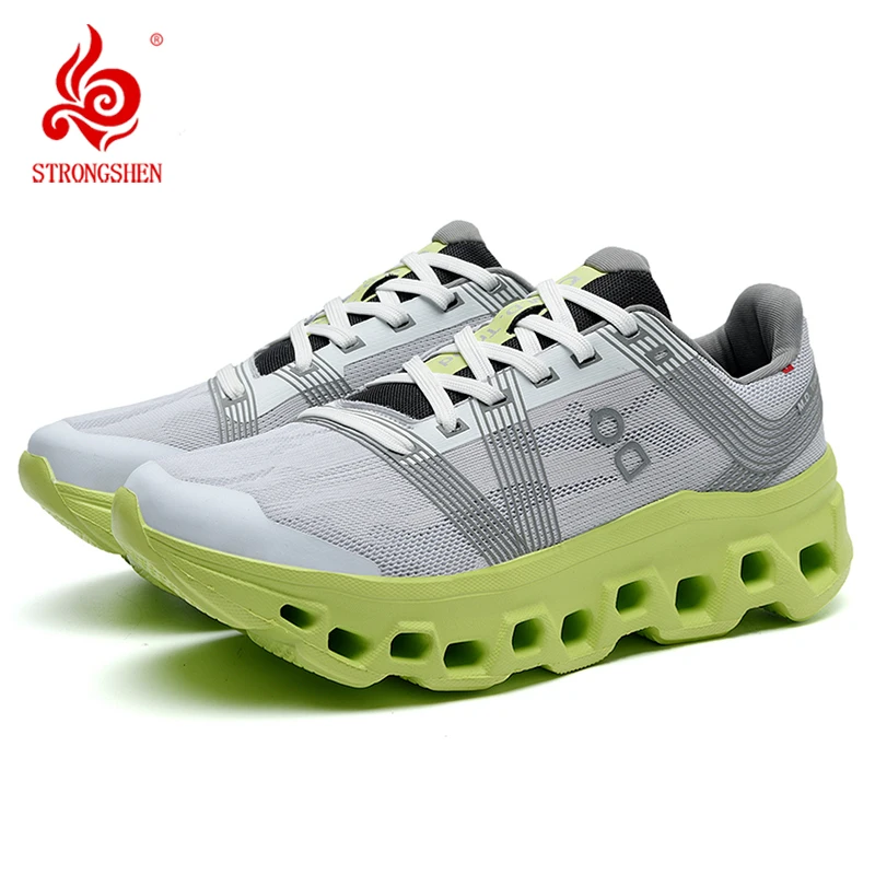 

STRONGSHEN Men Sports Shoes Luxury Casual Sneakers Non-slip Running Shoes Lightweight Platform Fashion Basketball Walking Shoes