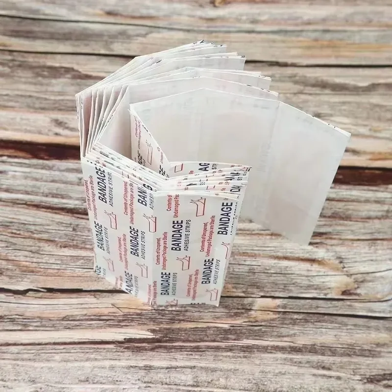 50-500PCS Breathable Band Aid Waterproof Bandage First Aid Wound Dressing Medical Tape Wound Plaster Emergency Kits Bandaids