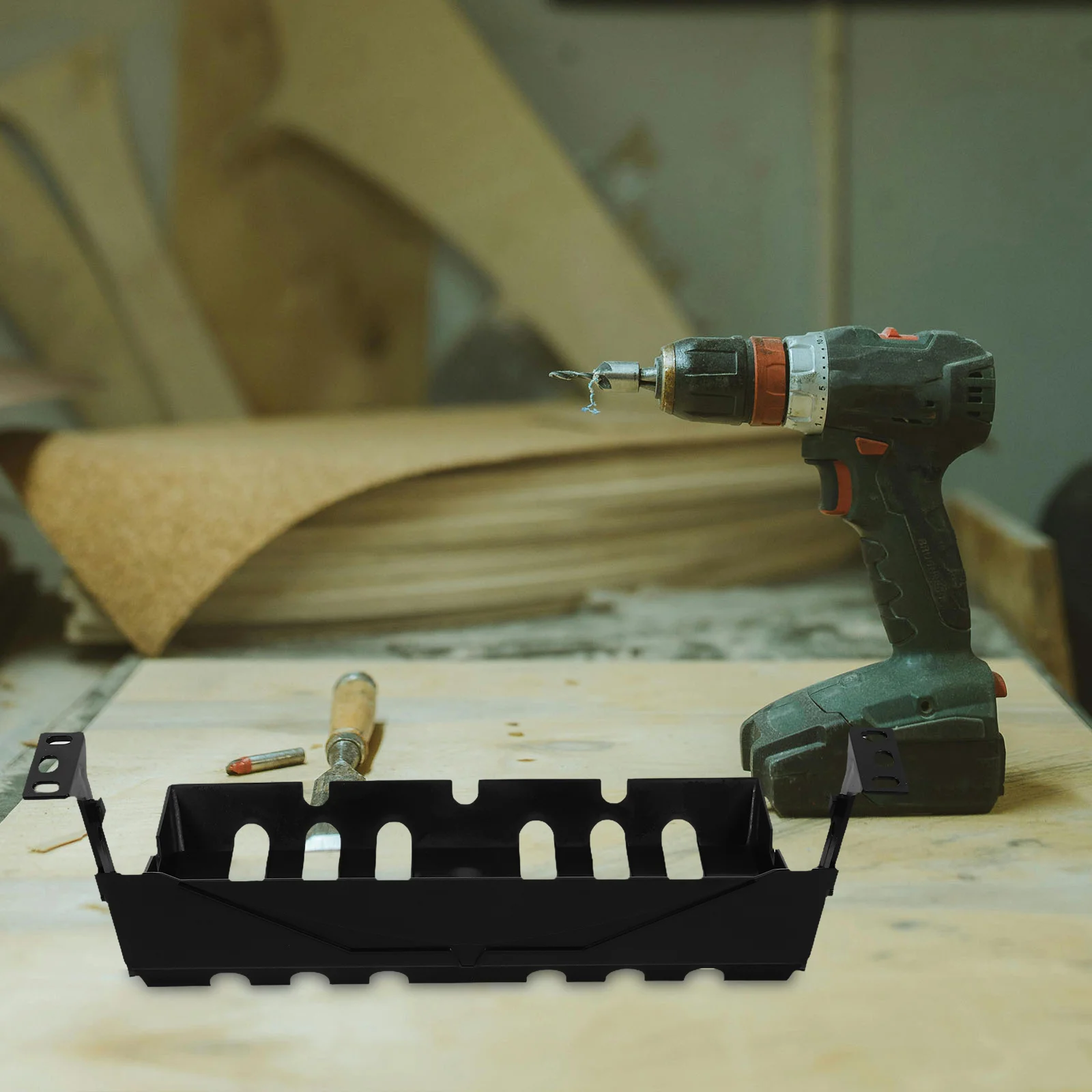 

1Set Desktop Organization System for Gamers Includes Headset Stand Mug Holder and Cable Management Under Desk Tray Enhances