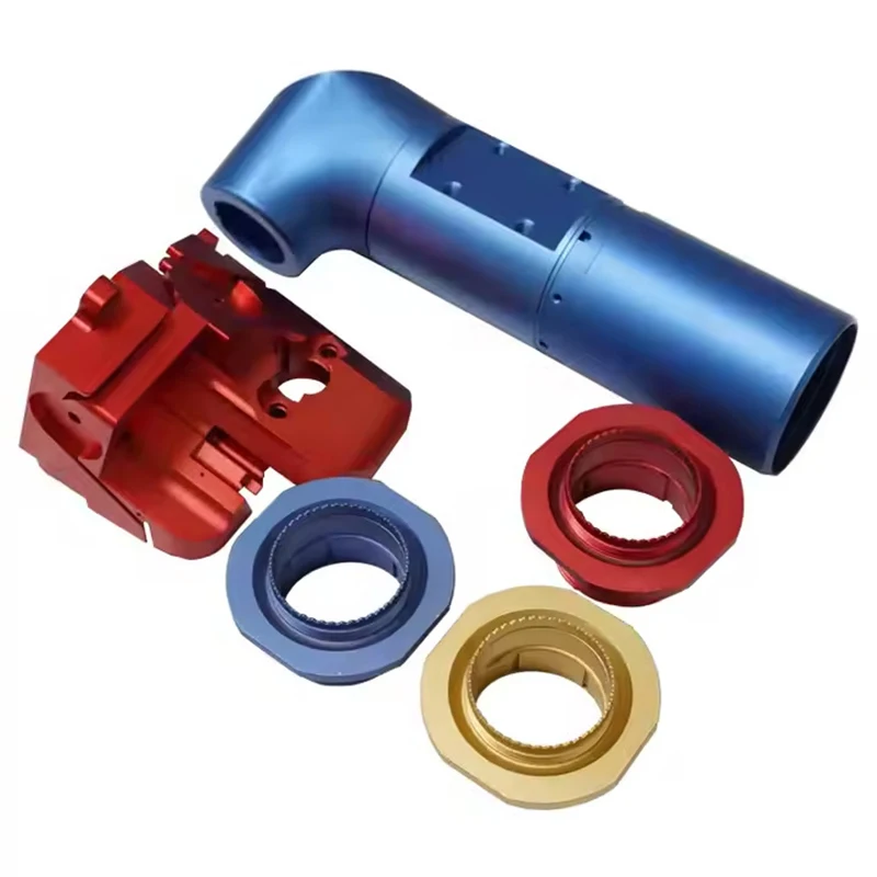 

Custom CNC Processing Services for Mechanical Parts Aluminum Alloy Anodized CNC Milling and Turning Custom Parts