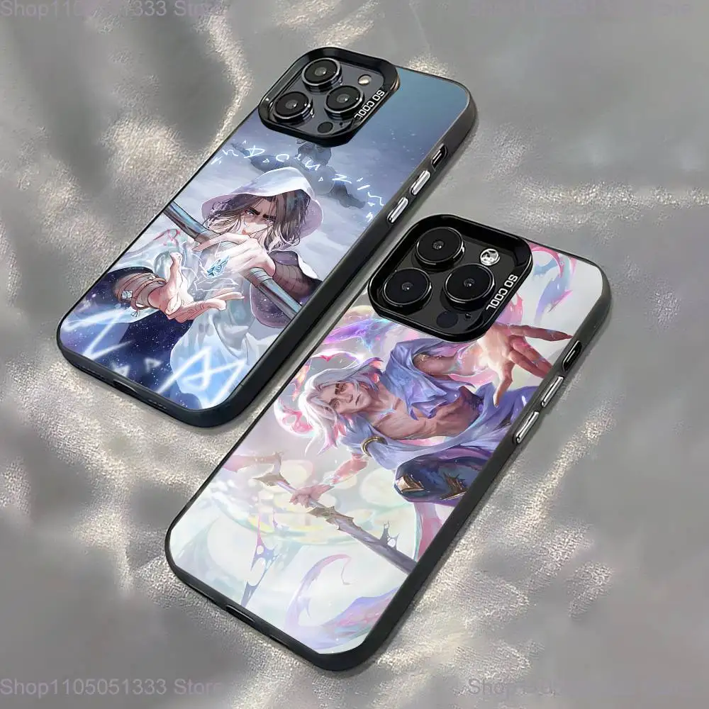 

Viktor A-ArcaneS Season 2 Phone Case For iPhone 16,15,14,13,12,11,Pro,XS,Max,Plus,Mini,SE Black Candy Matte Shockproof Cover