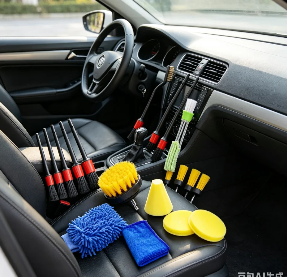 Car Detailing Brush - New Car Detailing Brushes Kit Brushes