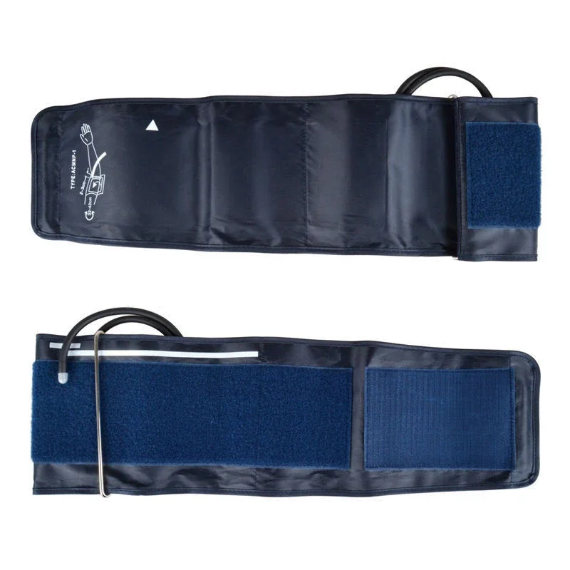 นํามาใช้ใหม่ผู้ใหญ่ PU หลอดคู่ใบมีดแขนความดันโลหิตข้อมือ NIBP ข้อมือ