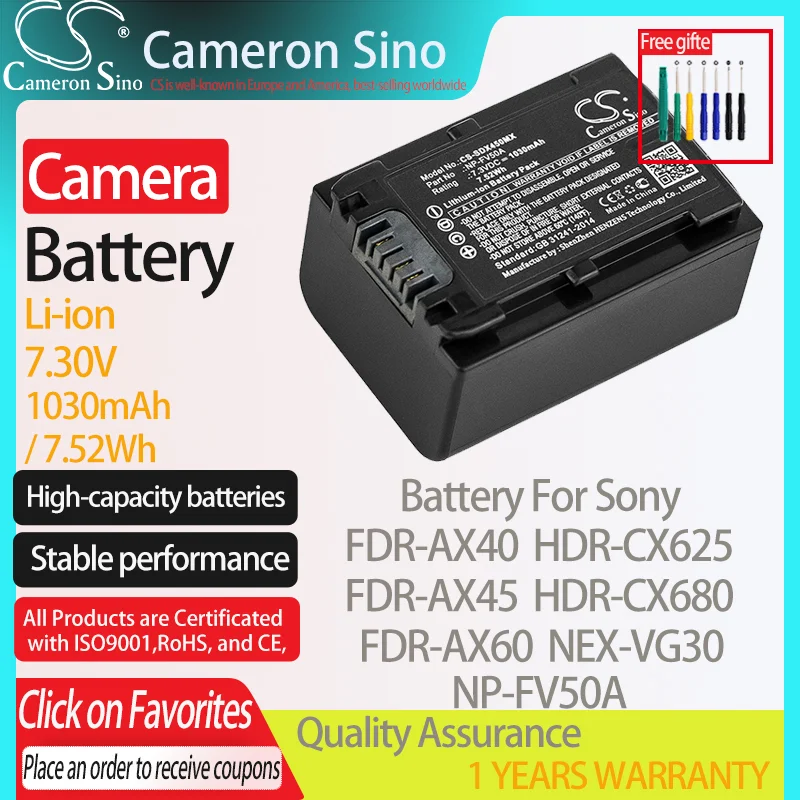 Cameronsino Battery…