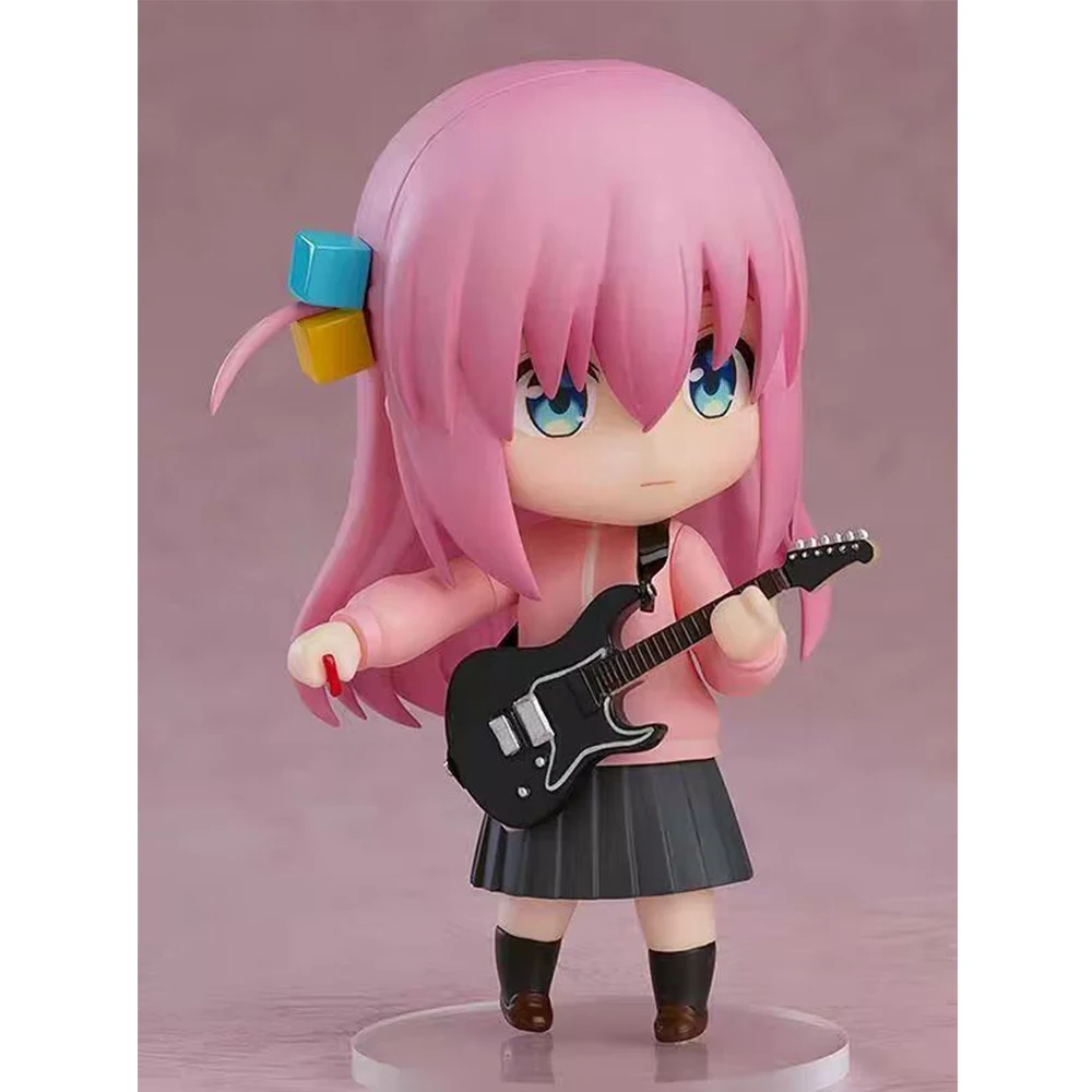 Figurka Anime PVC Śliczne Figurki Bocchi 4''/10cm Ruchome Stawy Kolekcjonerska Lalka Zabawki dla Dzieci Prezent Model 2069