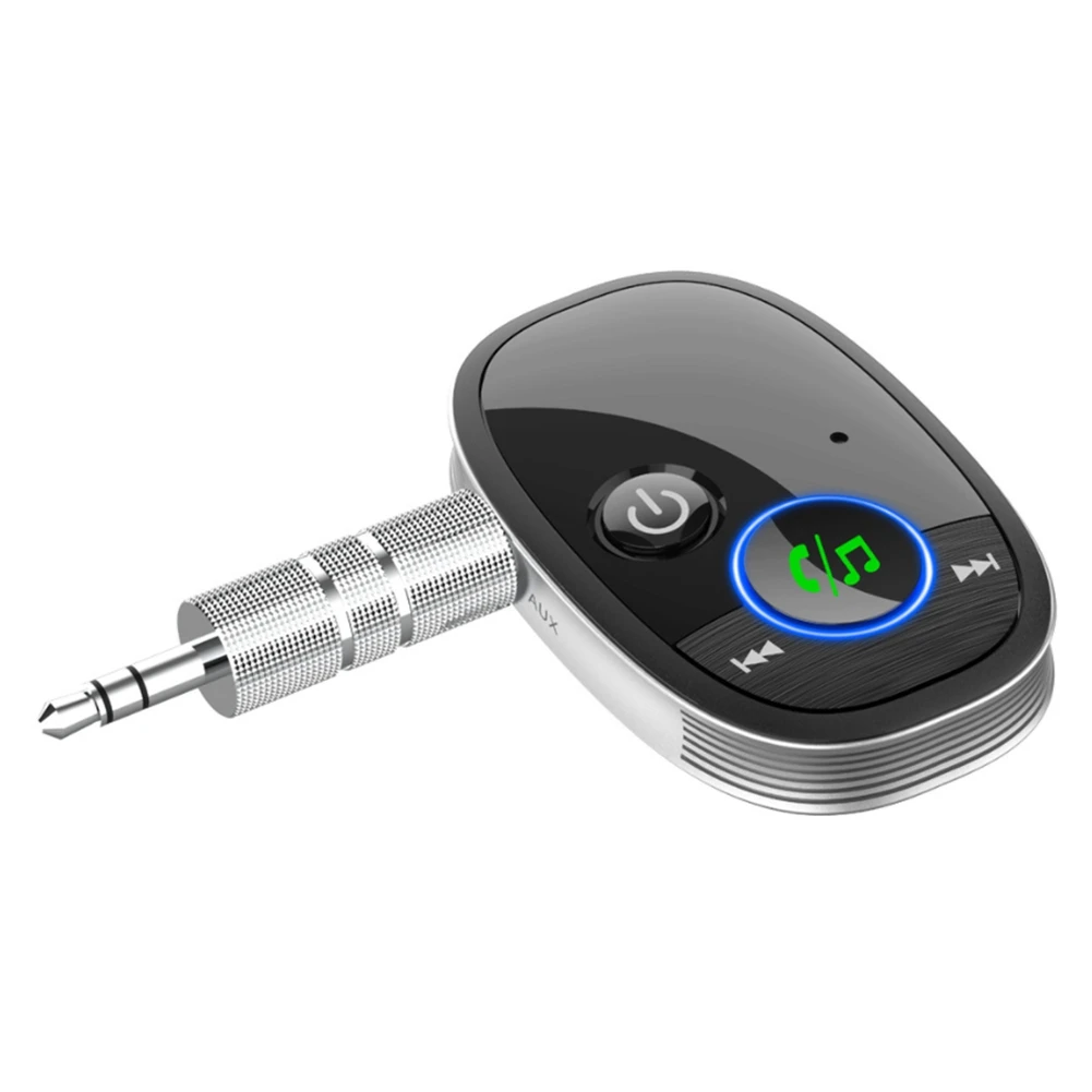 BR06 Car Bluetooth 5.0 Audio Receiver FM Transmitter Handsfree Car Kit MP3 Player Wireless Aux Adapter for