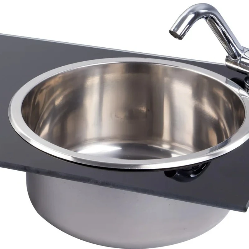 Two Burner Gas Stove And Sink Combo  790*340*130mm For RV Boat Yacht Caravan Motorhome Kitchen