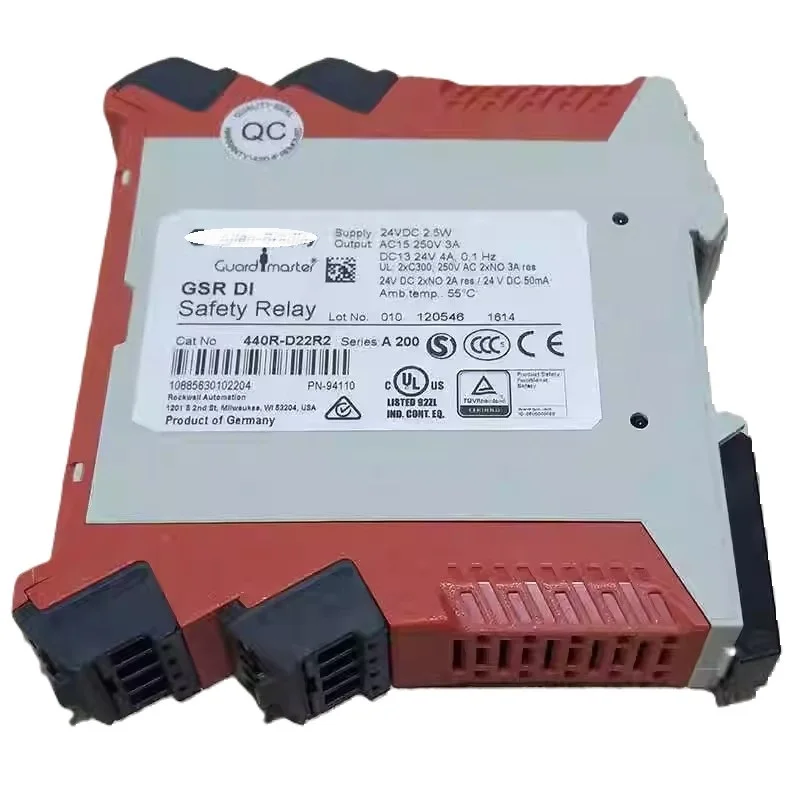 

Brand New And 24VDC GSR DI 440R-D22R2 SAFETY RELAY
