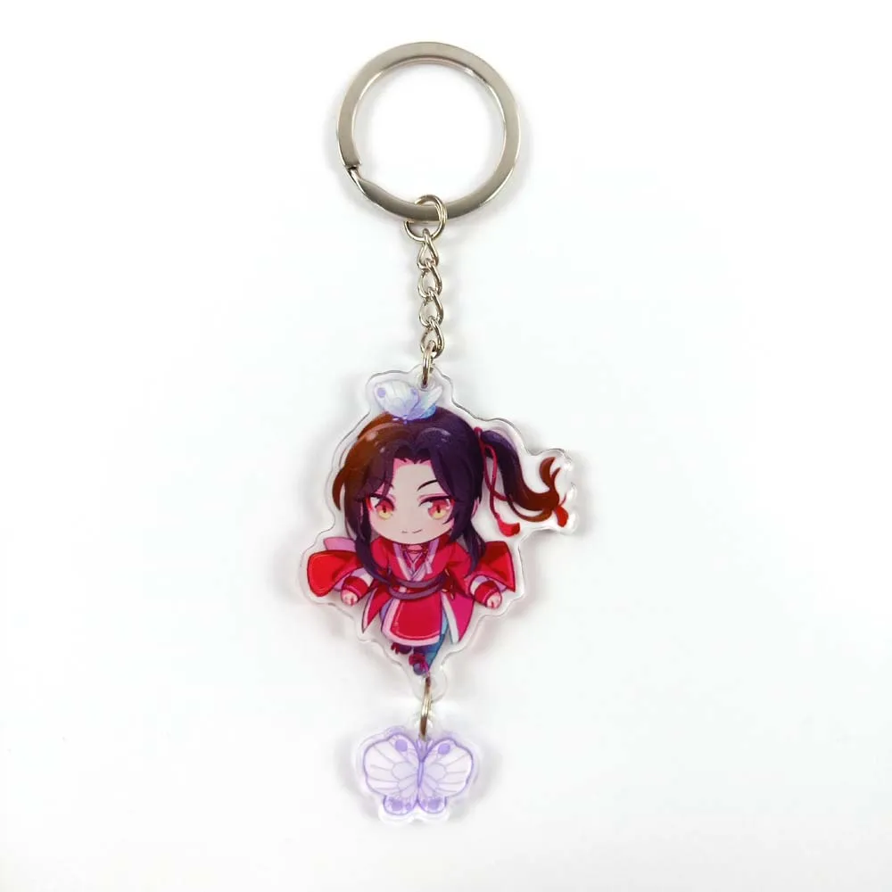 Car Interior Accessories Bag Pendant Key Ring Holder Xie Lian Key Rings Heaven Officials Blessing Keychain Tian Guan Ci Fu