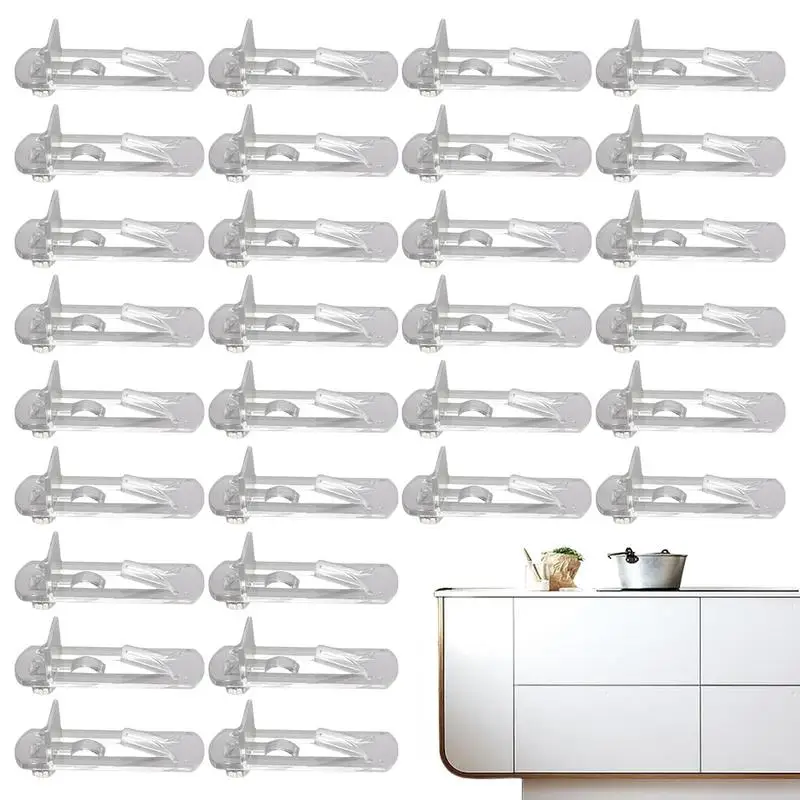 

Locking Shelf Pins Clear Self Locking Pegs For Cabinet Kitchen Bracket Fixings Supplies For Bookcase Furniture Shelf Closet