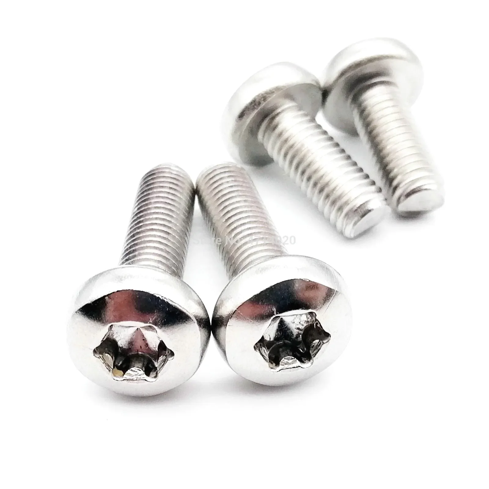 20pcs M5 Torx Screw 304 Stainless Steel GB2672 Six-Lobe Pan Head  Round Bolt Machine Security  Length=6-30mm 10mm 16mm 25mm