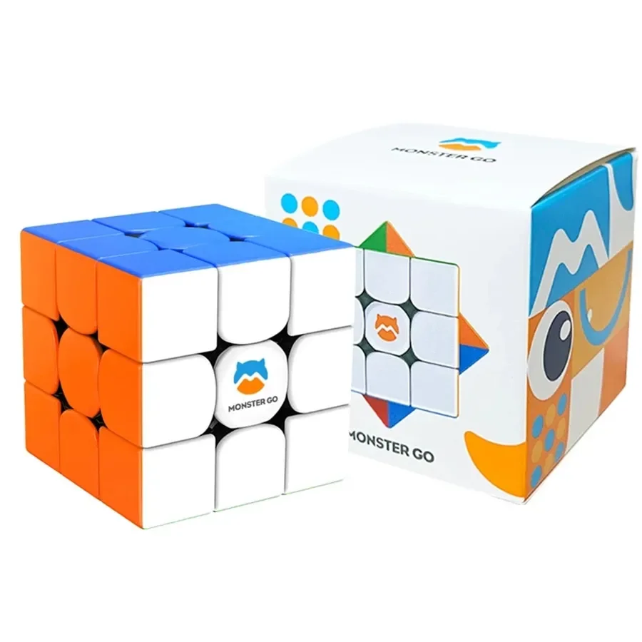 GAN MG356 M 3 x3x3 Monster Go 3x3 Magnetic Magic Cube Speed Puzzle bambini Fidget Toys 3x3 Professional Cubo Magico Puzzle Toys