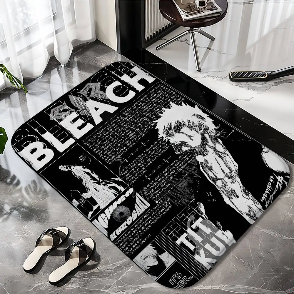 

Bleach Floor Mat Printed Large Carpets Room And Bedroom Carpets Bathroom Anti Slip Door MATS Small Carpets