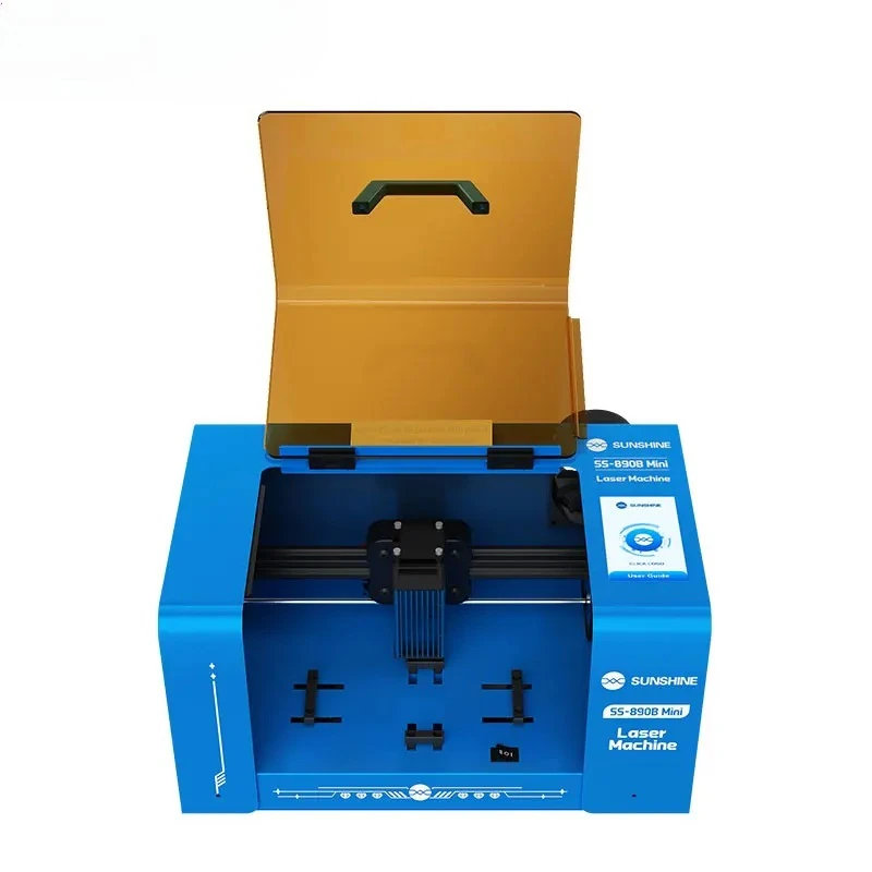 

Для ремонта телефона и удаления задней стеклянной рамки SS-890B Мини-машина для лазерного демонтажа, рабочая зона 174x87 мм, сенсорный экран HD