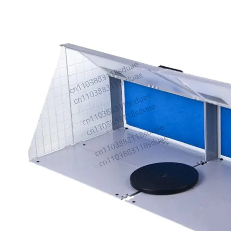 Hobi Modelleme Boya Kutusu Egzoz Fanı Filtresi Airbrushing Sanat El Sanatları //220~240V/50HZ Airbrush Püskürtme Kabini