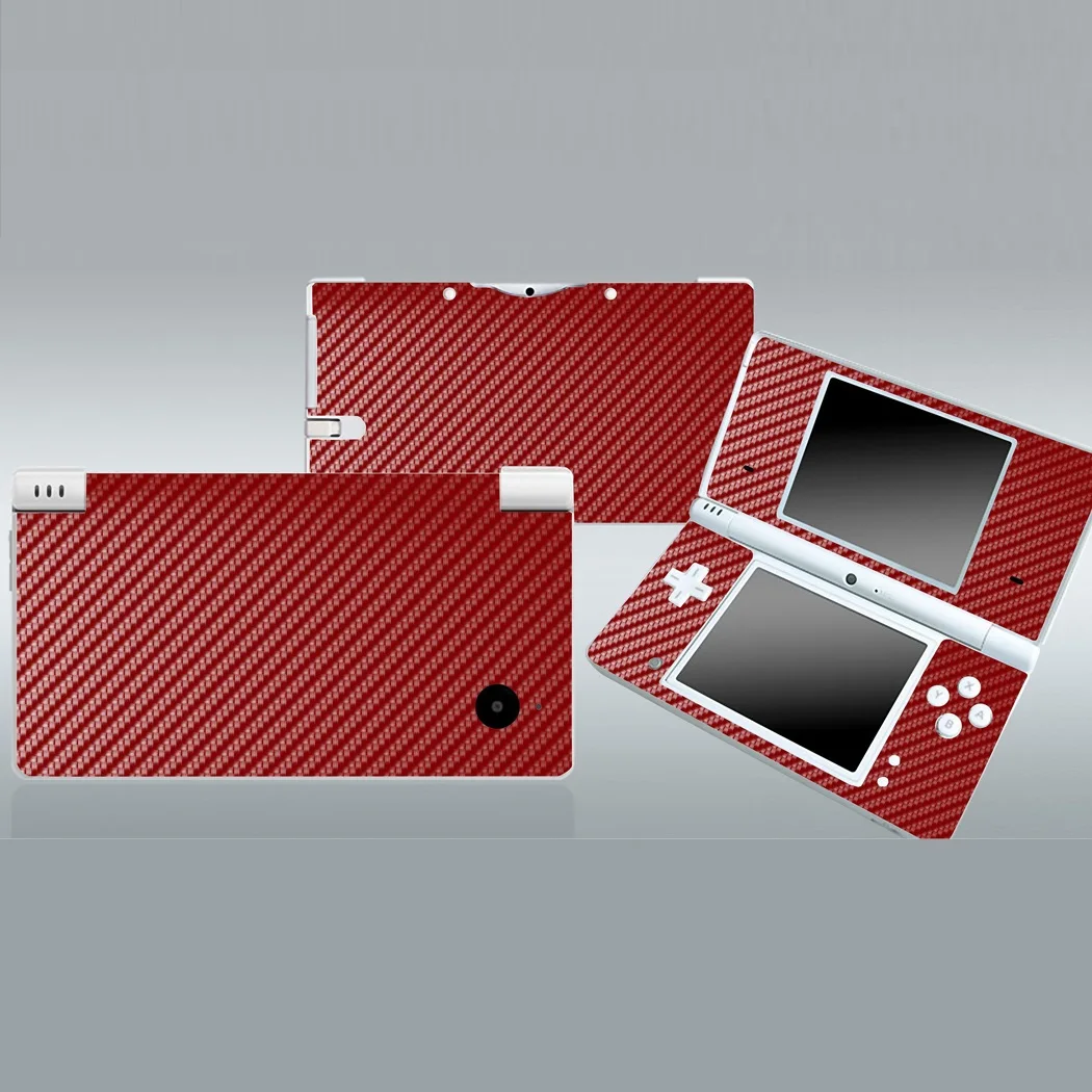 7 Colours Available Carbon Fiber Vinyl Skin Sticker Protector for Nintendo DSi NDSi Skins Stickers