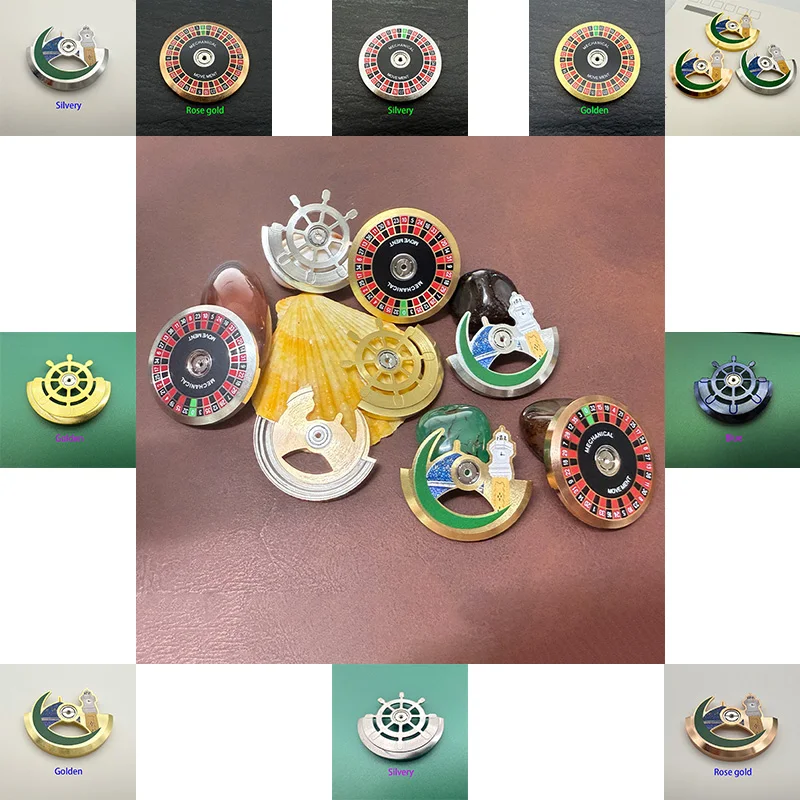 NH35 NH36 Movement Automatic Oscilating Weight Hammer Rotor Fit for NH34 NH38 NH70 4R 6R 7S Movement Automatic Rotor Refit Parts