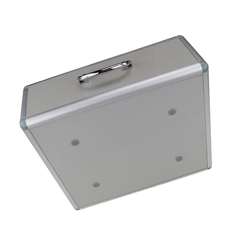 مجموعة الإسعافات الأولية صندوق دواء من سبائك الألومنيوم مع قفل حاوية تخزين محمولة قابلة للتركيب على الحائط للمنزل والسفر في الهواء الطلق #5