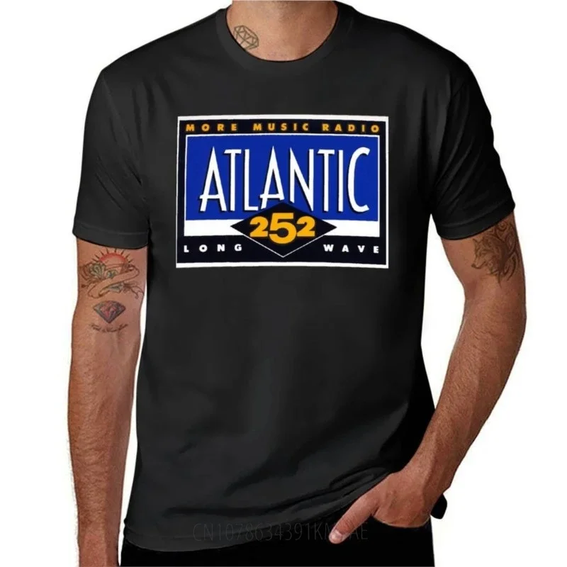 Atlantic 252 T-Shirt tops boys animal print blacks Aesthetic clothing plain t shirts men