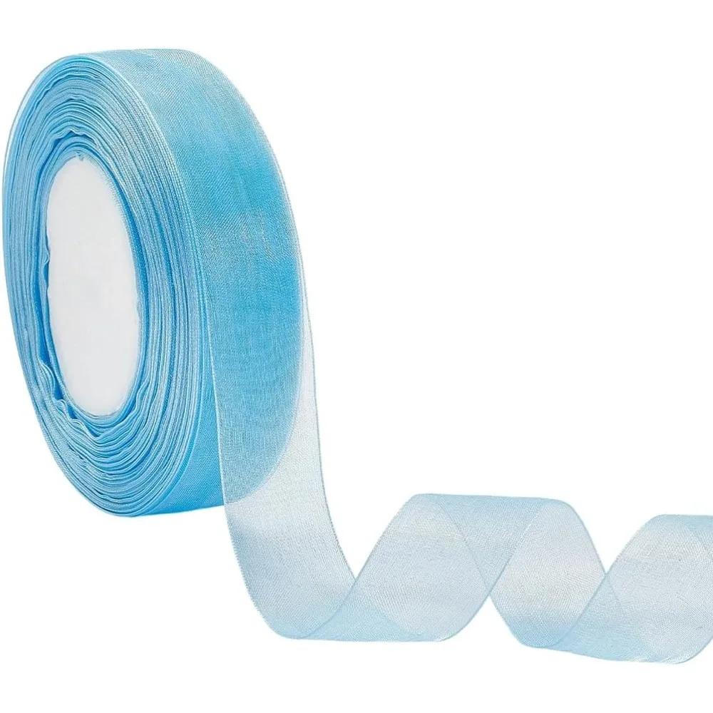 Ribbon Organza Roll - 1 rotolo di nastro in organza