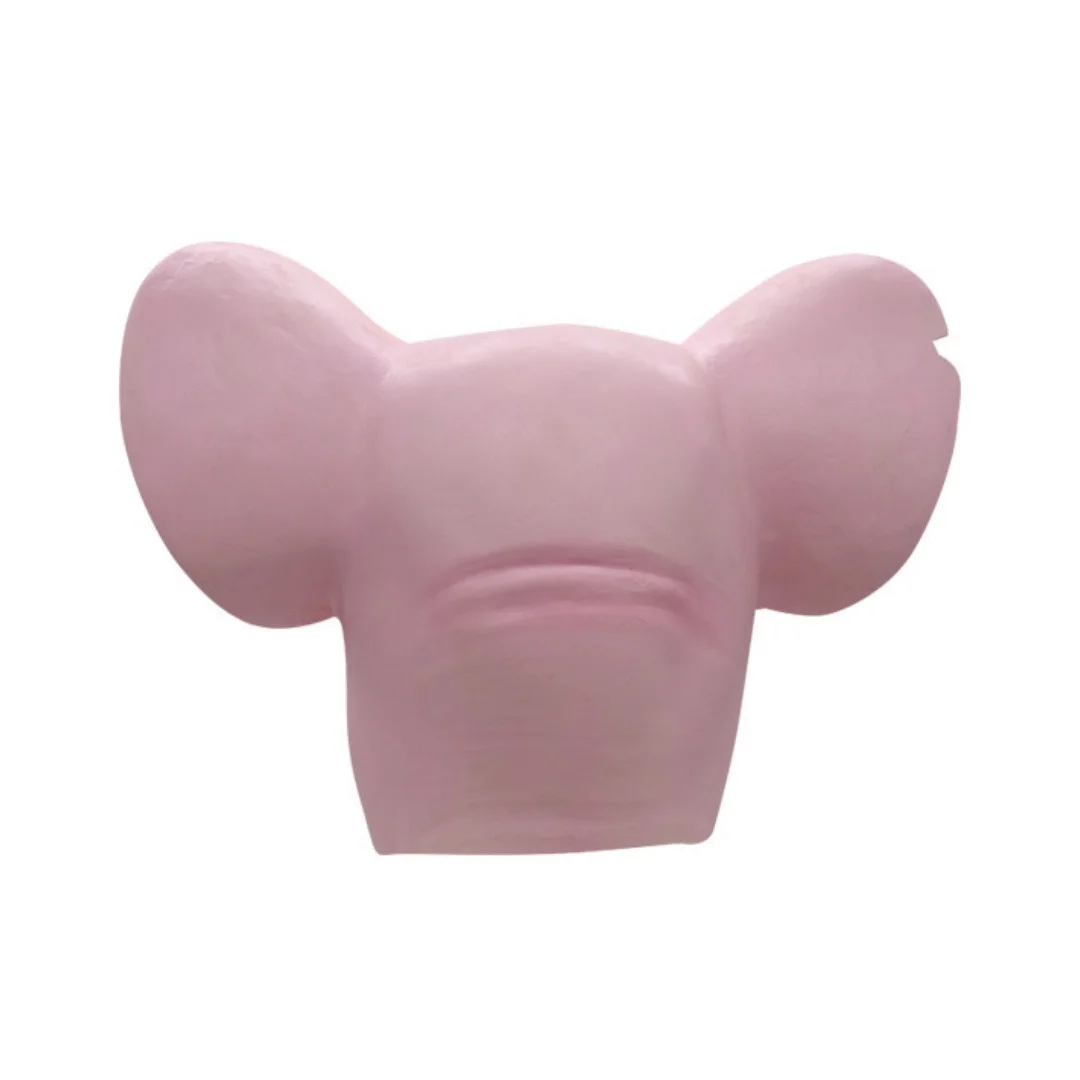 

Game-related masks - Doberman Guard Corps Pink Pig Headgear Mask Halloween Performance Animal Mask