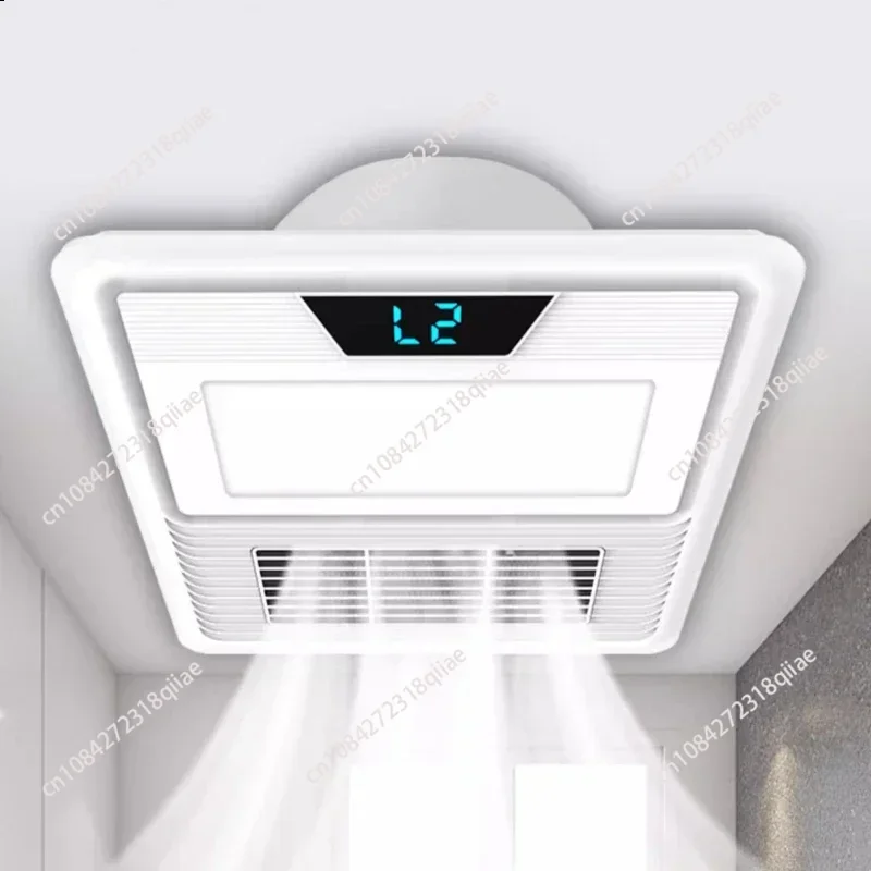 風旺宇霸一体型天井30x30排気ファン照明一体型300x300浴室暖房ファン