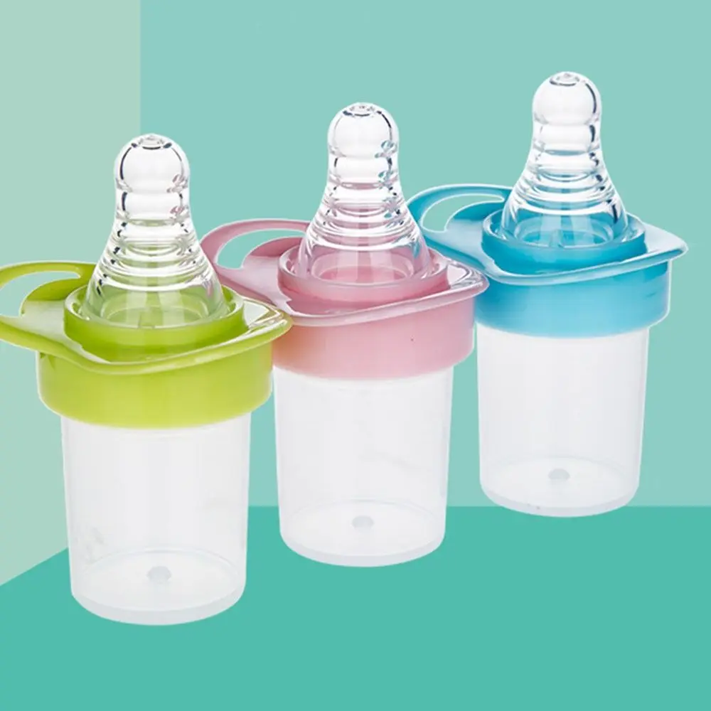 Safe Material Pacifier Medicine Feeder Silicone Baby Gadget Kids Smart Medicine Dispenser Baby Accessories Green/Pink/Blue