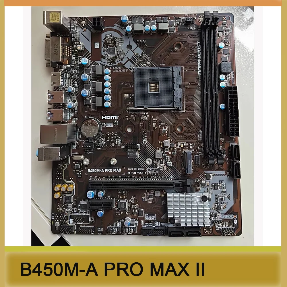 

Для материнской платы MSI B450M-A PRO MAX II