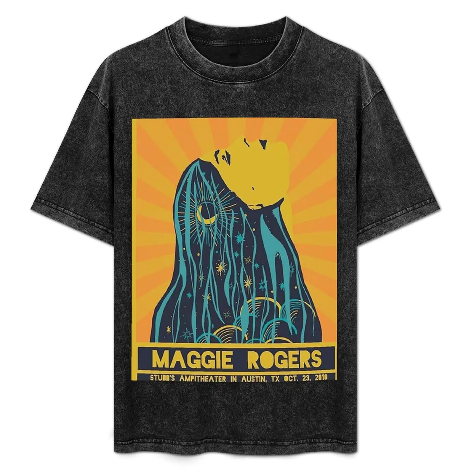 

Maggie Rogers Concert Austin T-Shirt Aesthetic clothing anime figures graphic shirts cheap stuff mens designer clothes