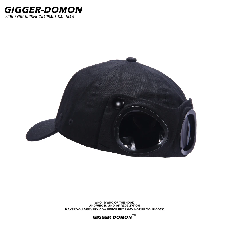 

New Original Design Street Retro Cap Gorras Men and Women Personality All Match Glasses Pilot Baseball Cap Exempt Free Shipping