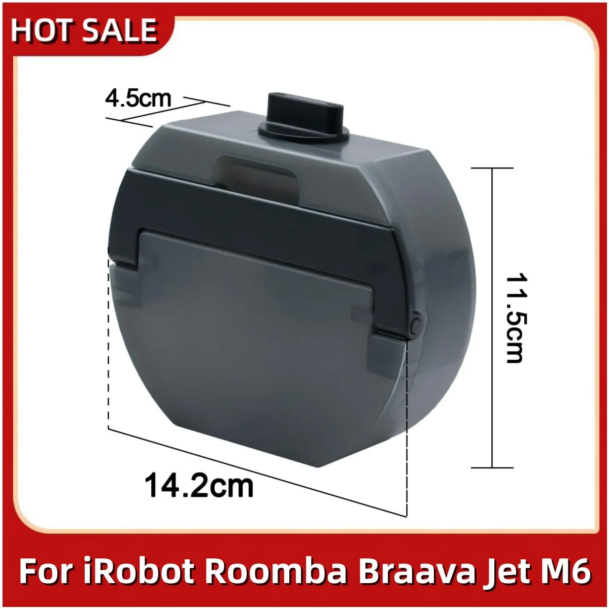 Para irobot roomba braava jet m6 m série robô mop aspirador de pó substituição caixa tanque água acessórios peças reposição