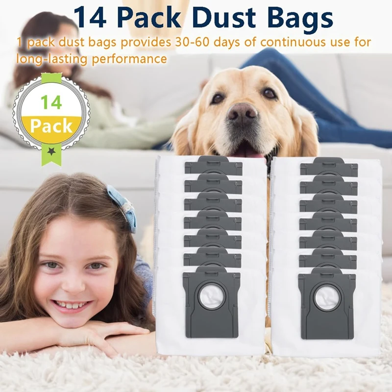 Combatible for dreame L10S Pro/X30อัลตร้า/X40อัลตร้าหุ่นยนต์ดูดฝุ่นอัตโนมัติความจุ3.2ลิตรความจุขนาดใหญ่ถุงกันฝุ่น