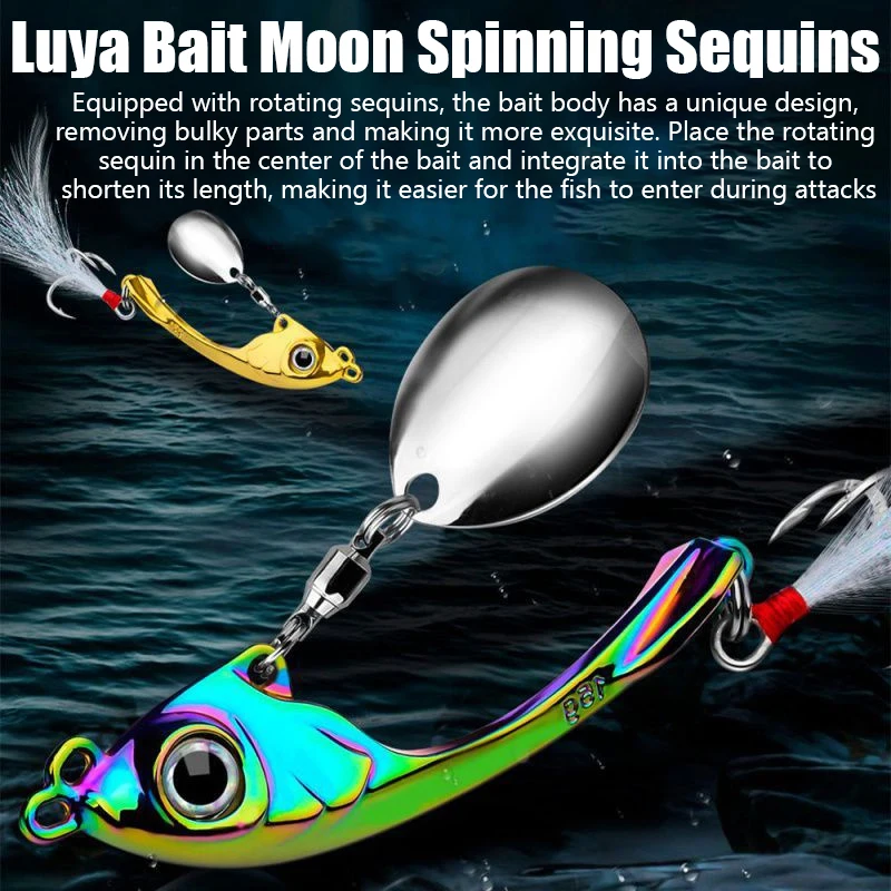 Spinner Lure VIB Tail Long Cast Bait Spoon For Bass Trout Pike Freshwater Saltwater Winter Fishing Lures