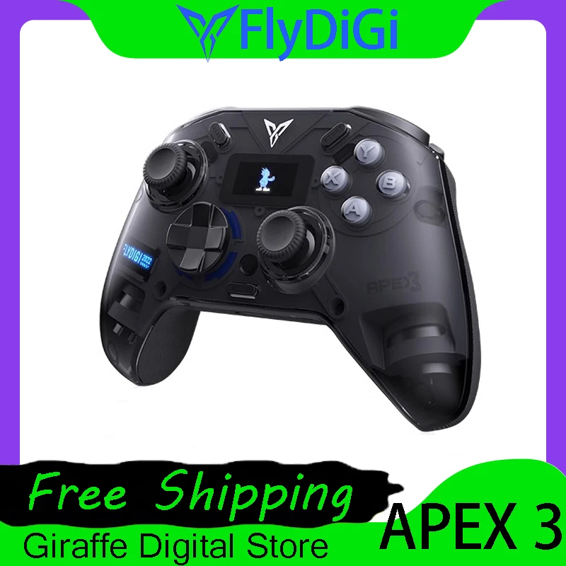 

FlyDiGi APEX 3 беспроводной трехрежимный игровой контроллер; Zelda; Королевство слез; Многоплатформенная поддержка; Регулируемая сила; Обратная связь; trigg