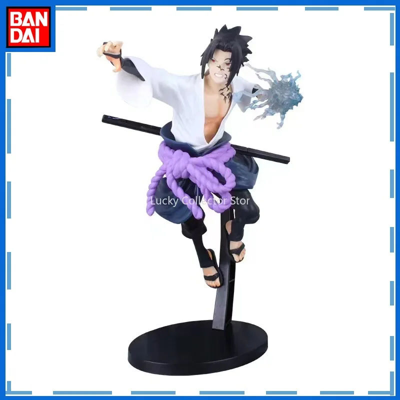 Bandai Hokage Shippuden Second Generation Curse Seal Sasuke Ninja Hand Doll Model Desktop Ornament Gift Scenic Spot in Stock