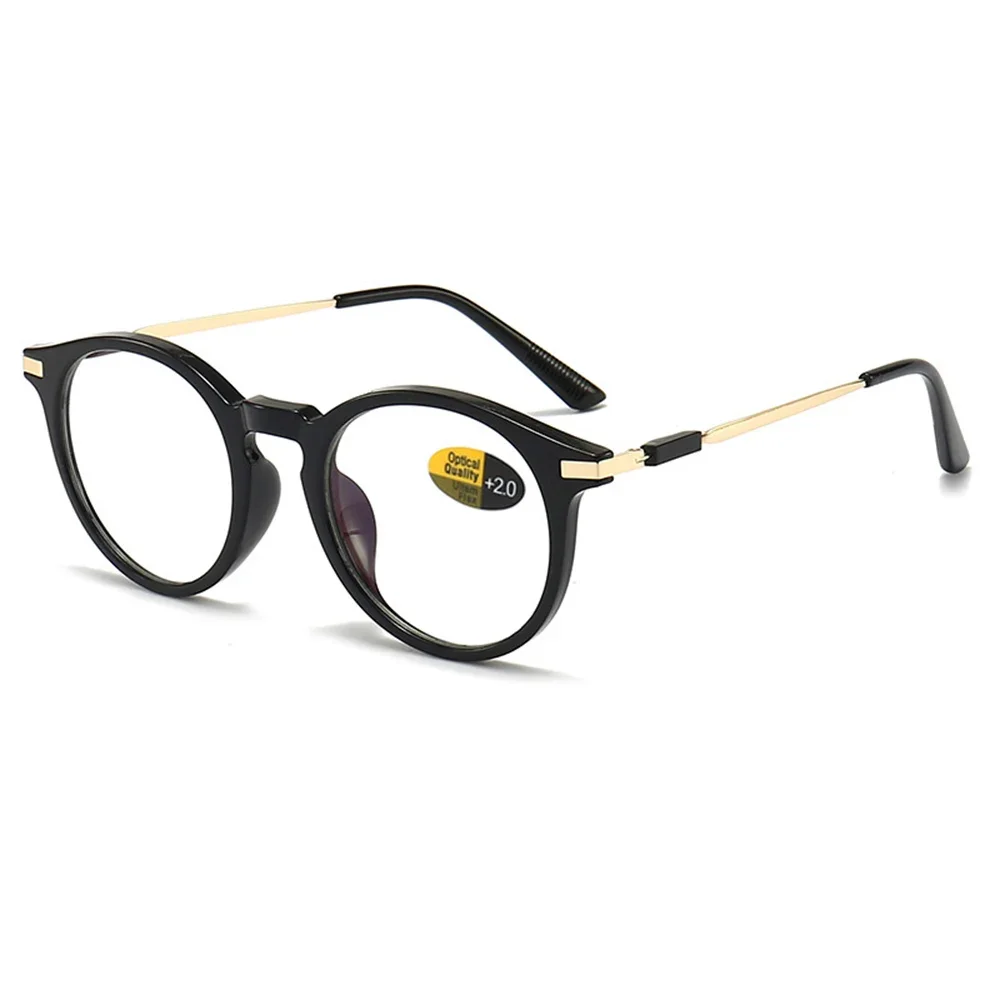 

Fashion Round Women Fashion Oversized Ultralight Comfortable Reading Glasses +0.75 To +4