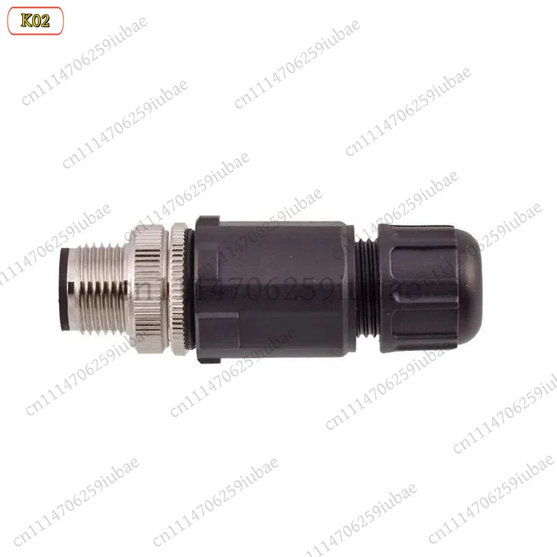 BK M12 Solder Connector 2-17Pin Straight Angled Male Female PG7 PG9 Metal Plastic, Replacement Parts