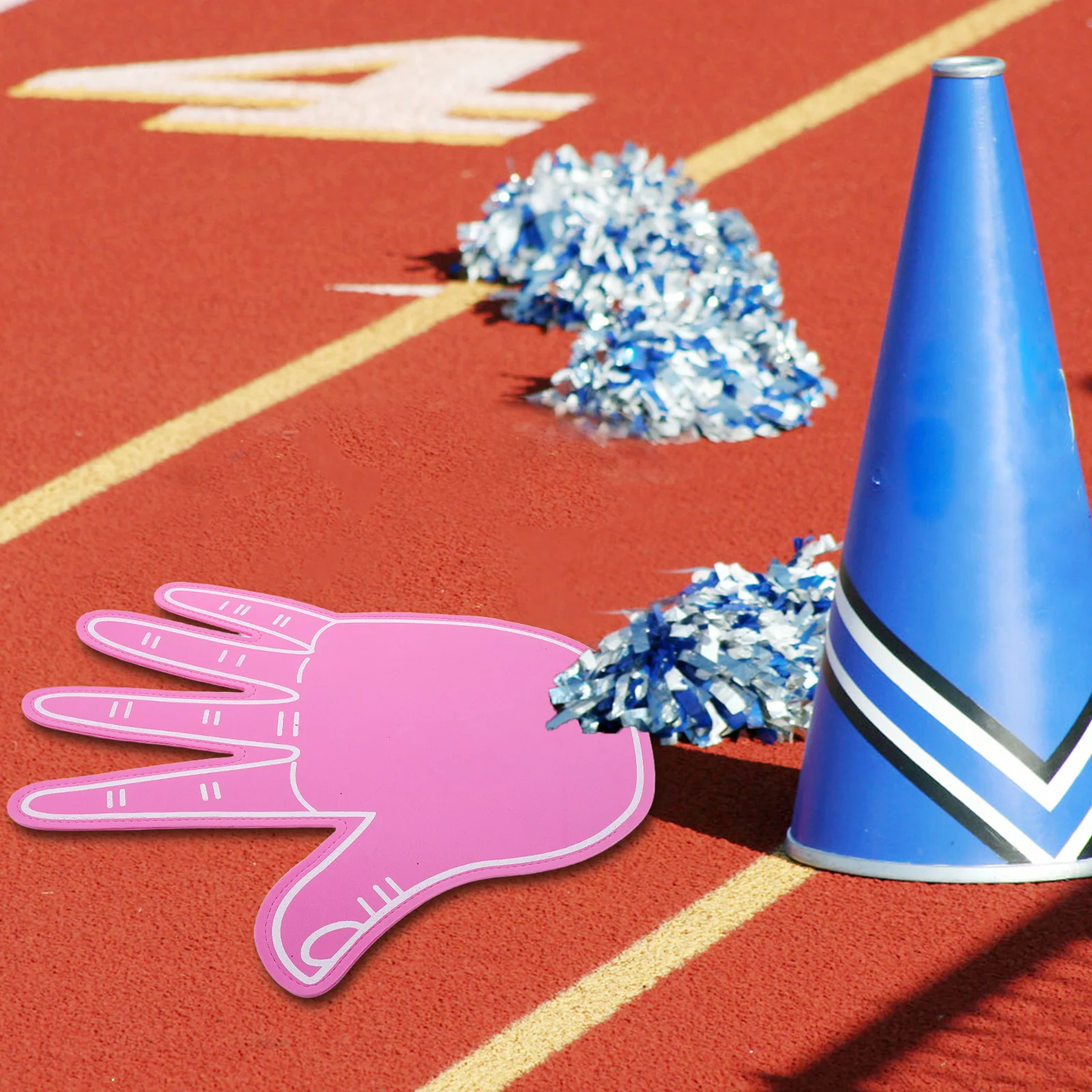 

3pcs Foam Cheer Hands Giant Lightweight Eva Clapping Hand For Sports Party Events Noise Reduction Sponge Fingers Cheerleading