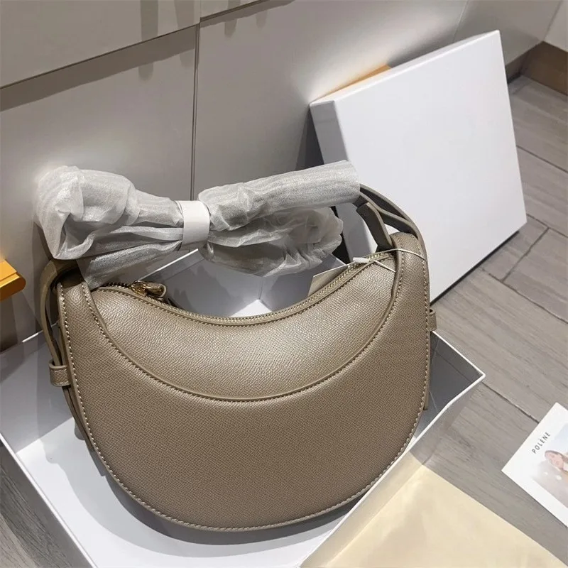 Высококачественная модная брендовая женская сумка в стиле ретро из натуральной кожи подмышками, седельная сумка, сумка через плечо, универсальная сумка ins