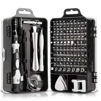 precision screwdriver 115-in-1 set multifunctional professional repair tool with 98pcs   magnetic suitable for various repairs