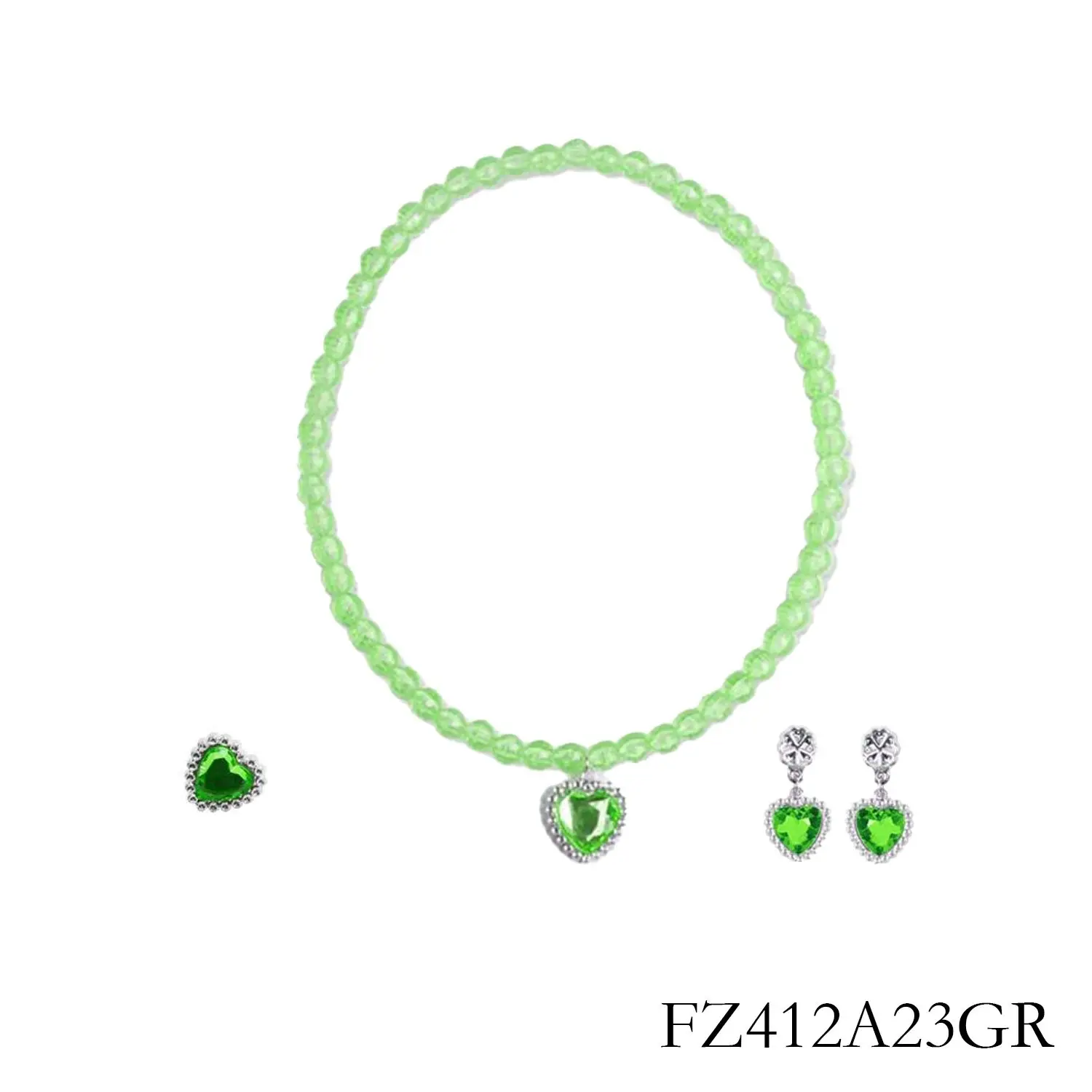 

PESENAR Princess Green Accessories and Outfit Set, Suitable for Princess Cosplay and Role-playing