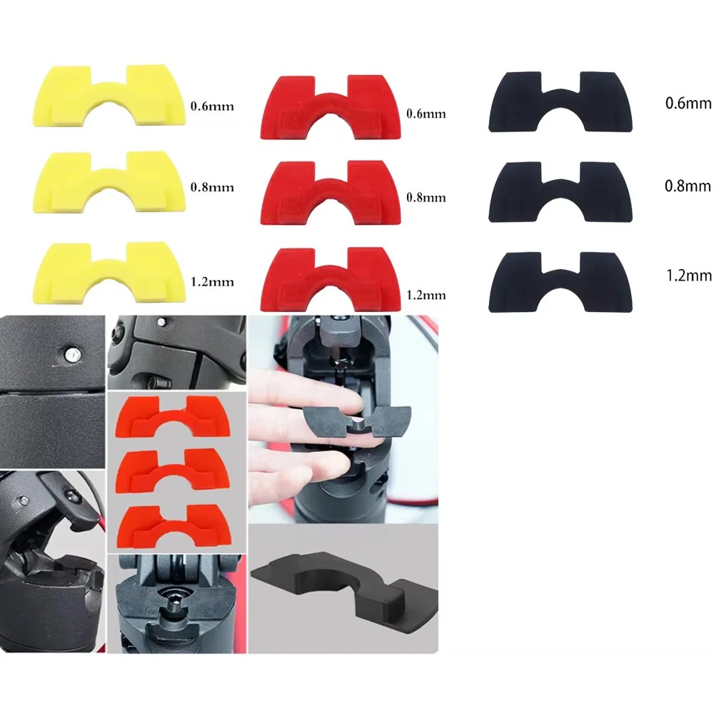 For Xiaomi Mijia M365 Electric Scooter Front Fork Shakeproof Pad Modified Damping Cushions 3Pcs Rubber Damping Pad Accessories