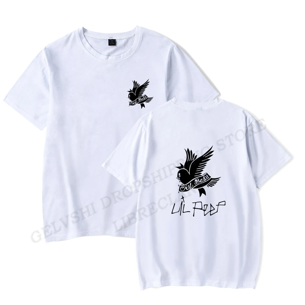 Hip Hop Lil Peep T Shirt Men Fashion T-shirts Cotton Tshirt Kids Hip Hop Tops Tees Women Tshirts Summer Camisetas Rapper Tee Boy