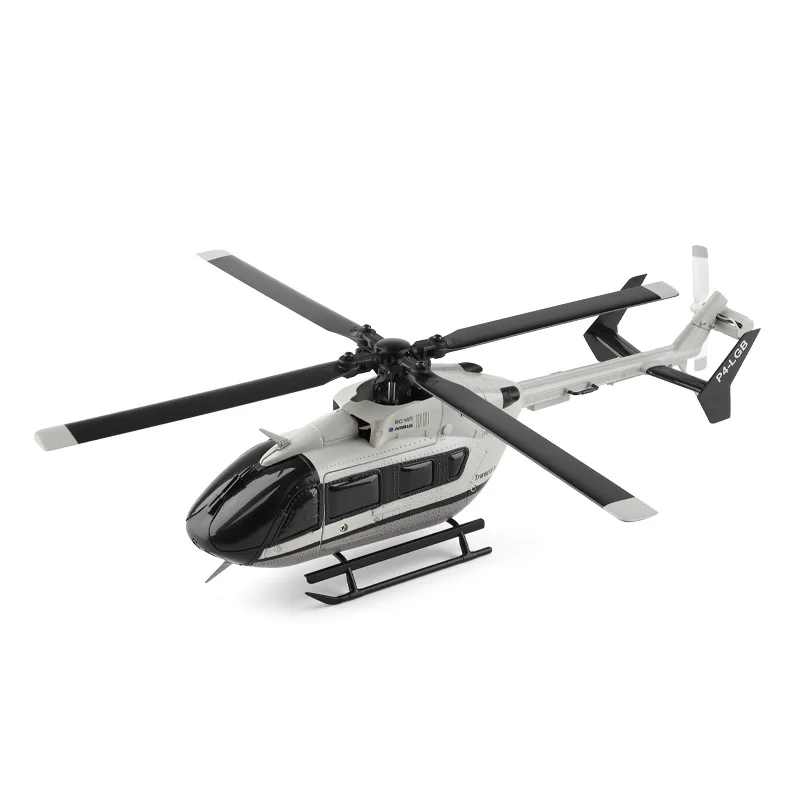 Weili K160 4ch Rc Helicopter Brushless Scale Model Ec145 Flybarless Fixed Altitude Toy For Adults Kids
