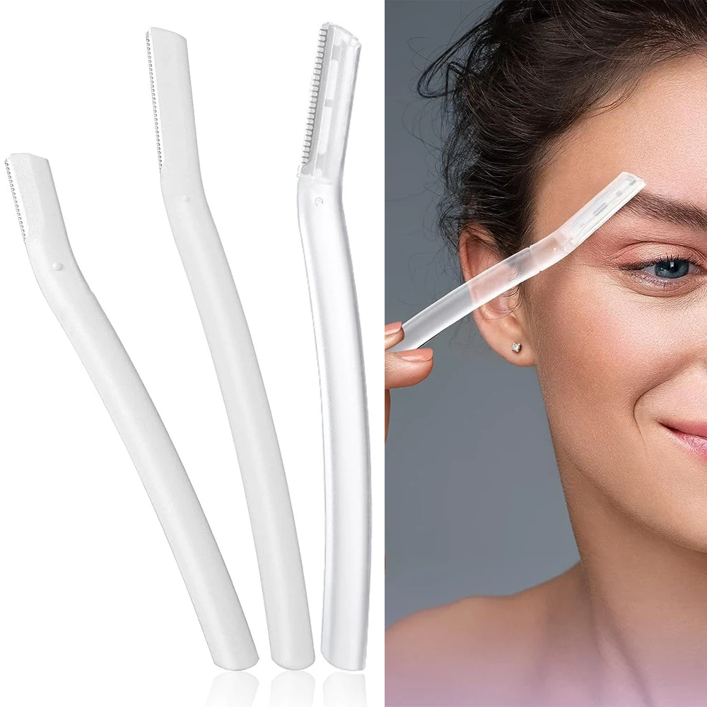 Rasoir à lame portable pour épilation des sourcils, rasoir de visage, coupe-épilation, rasoir de sécurité, outil de maquillage pour femme, 1 pièce, 2 pièces