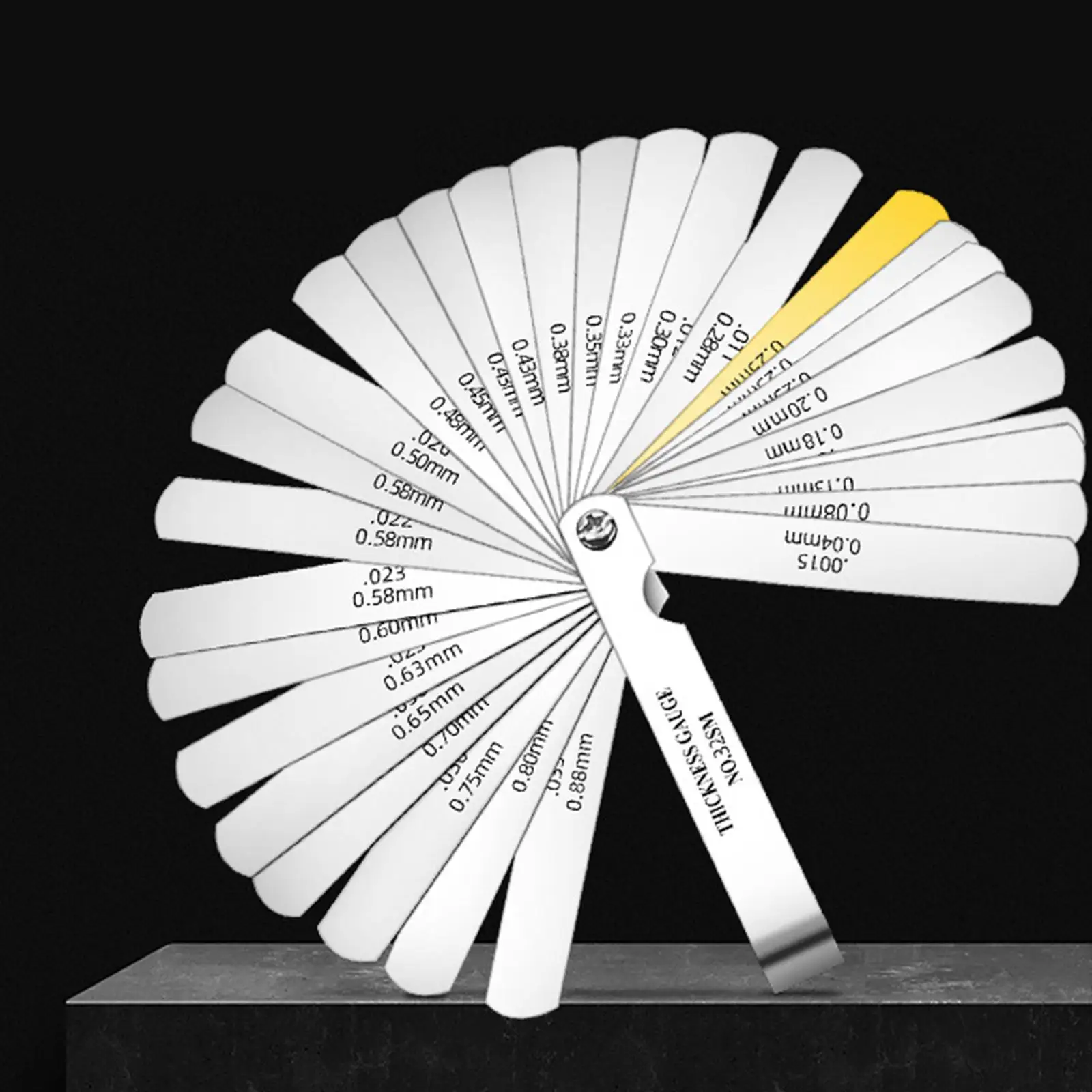 

32-лезвийный щуп 0,04 мм, измерительный инструмент, переносной дальномер