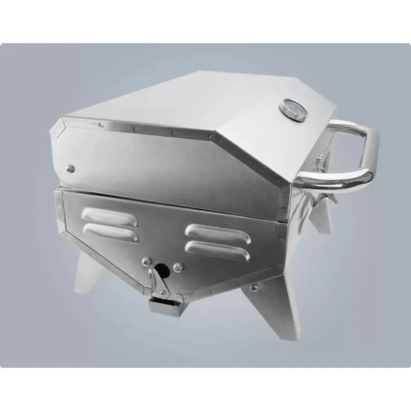 Marine Adjustable Boat Grill Inclined Bracket Mount BBQ Stove Propane Barbecue Boat Accessories Gas Grill for Boat