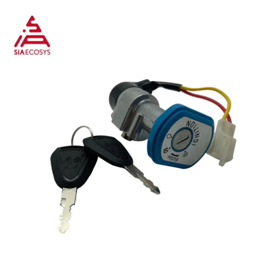 SiAECOSYS Electric Lock Ignition for Motorcycle Electric Scooter