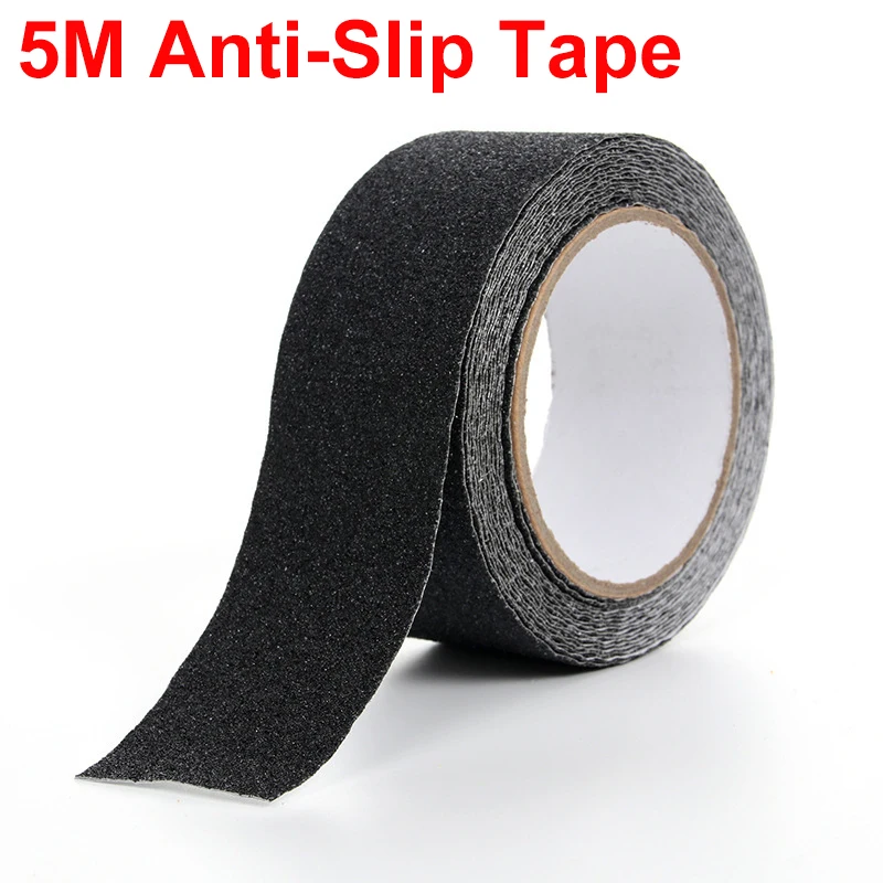 5M Anti-Slip Tape Safety Anti Slip Stickers High Friction Non Slip Traction Tape Abrasive Adhesive for Stairs Safety Tread Step