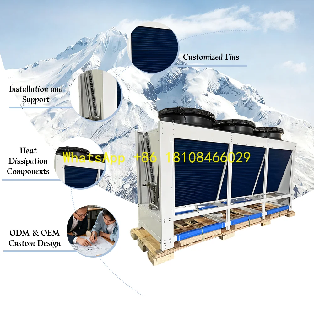 

Hot-selling Dry Cooler Air Conditioner Cold Room Storage Corrosion-resistant Refrigeration Tools Industrial ISO